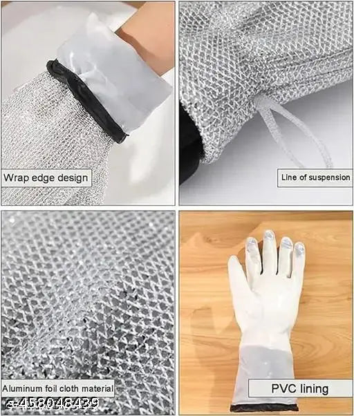 Scrub-Gloves 2-in-1 — Wash Dishes Without a Sponge