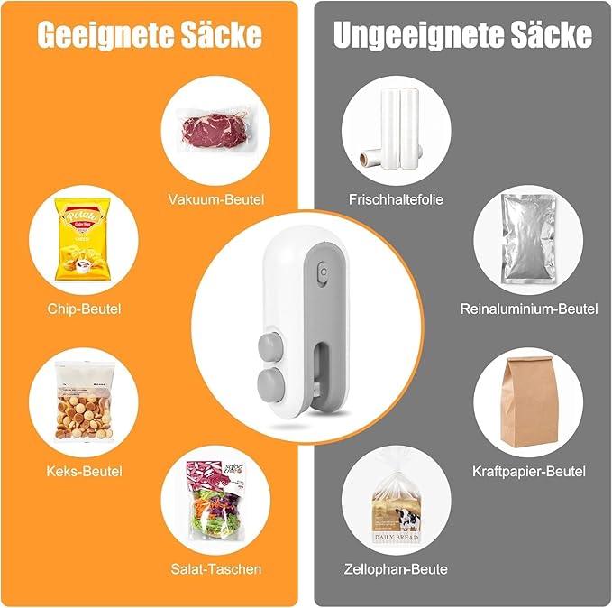 USB Mini Heat Sealer — Keep Food Fresh, Stop Waste