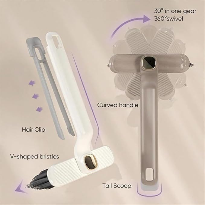 360° Crevice Cleaning Brush — Reaches Every Corner