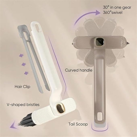 360° Crevice Cleaning Brush — Reaches Every Corner