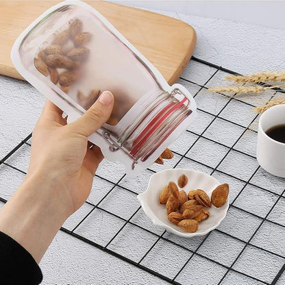 Reusable Airtight Saddle Food Bags — Leak-Proof, Set of 3