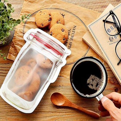 Reusable Airtight Saddle Food Bags — Leak-Proof, Set of 3