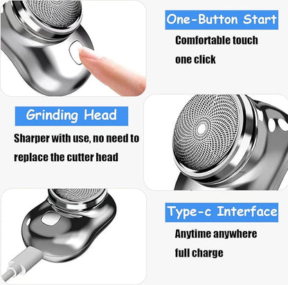 Pocket Electric Shaver for Men — Trim Anywhere, Anytime
