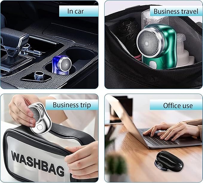 Pocket Electric Shaver for Men — Trim Anywhere, Anytime