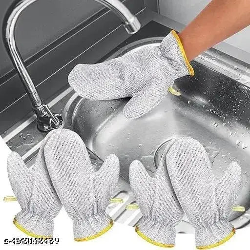 Scrub-Gloves 2-in-1 — Wash Dishes Without a Sponge