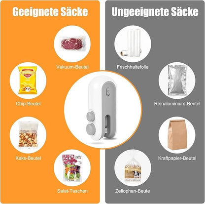 USB Mini Heat Sealer — Keep Food Fresh, Stop Waste