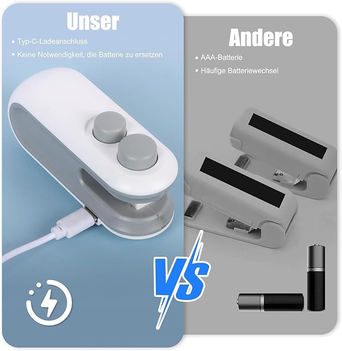 USB Mini Heat Sealer — Keep Food Fresh, Stop Waste