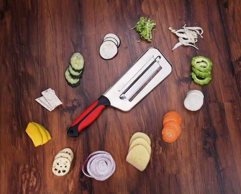 Double-Blade Slicer Knife — Cut 2x Faster in the Kitchen