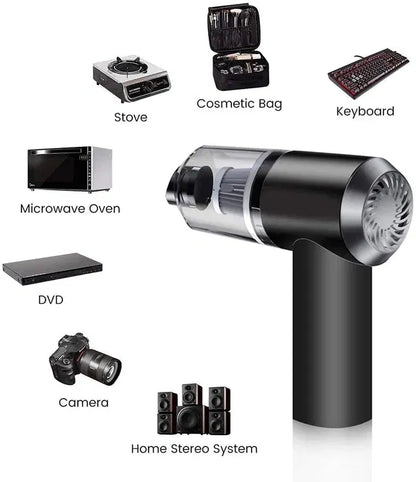 Powerful Air Duster — Dust-Free Keyboards, Cars & Vents