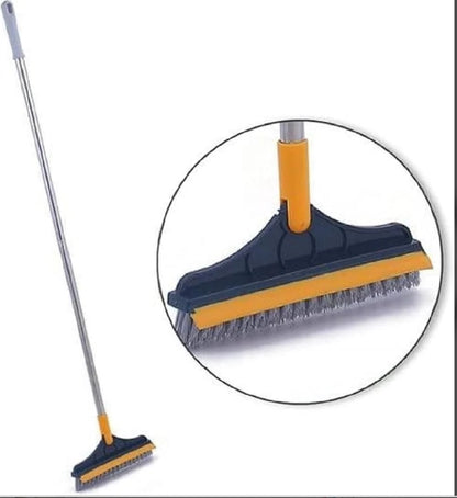 2-in-1 Floor Scrub & Wiper — Mop Less, Clean More
