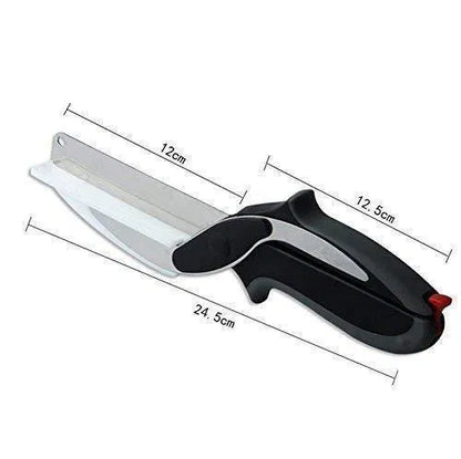 2-in-1 Cleaver & Chopper Knife — Chop, Slice, Done