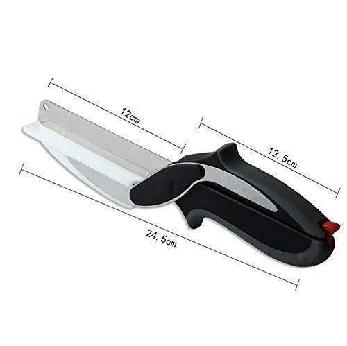 2-in-1 Cleaver & Chopper Knife — Chop, Slice, Done