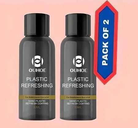 Plastic Revival Spray — Restore Faded Surfaces (Pack of 2)