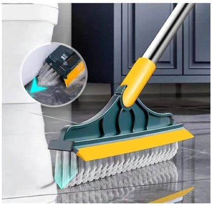 2-in-1 Floor Scrub & Wiper — Mop Less, Clean More