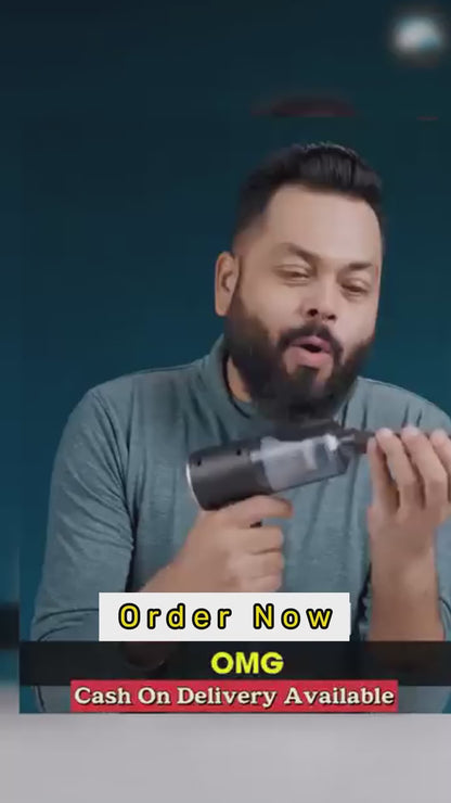 Powerful Air Duster — Dust-Free Keyboards, Cars & Vents
